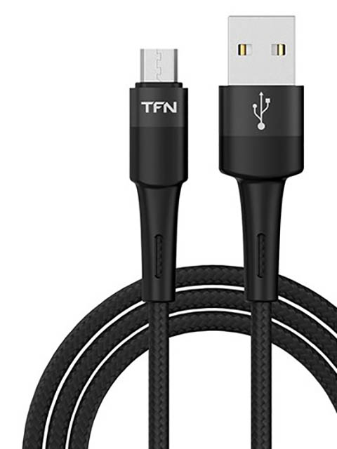 

Аксессуар TFN Envy USB - MicroUSB 1.2m Black TFN-C-ENV-MIC1MBK, TFN-C-ENV-MIC1MBK