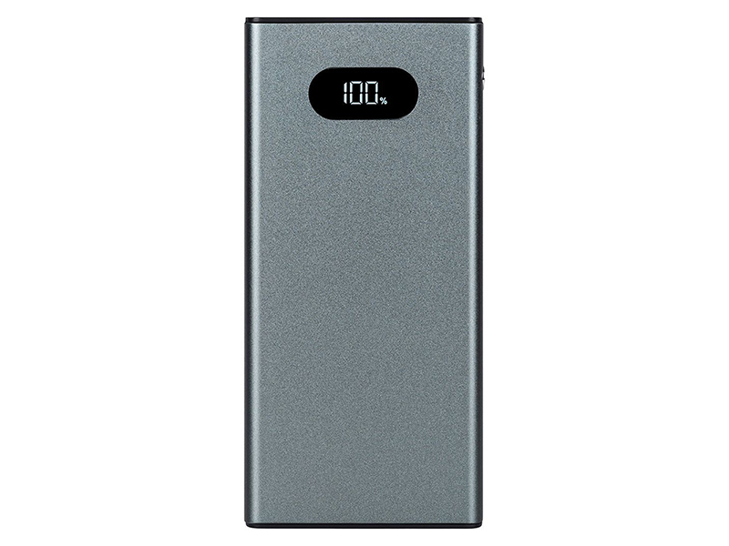 Внешний аккумулятор TFN Power Bank Blaze LCD 10000mAh Grey TFN-PB-267-GR