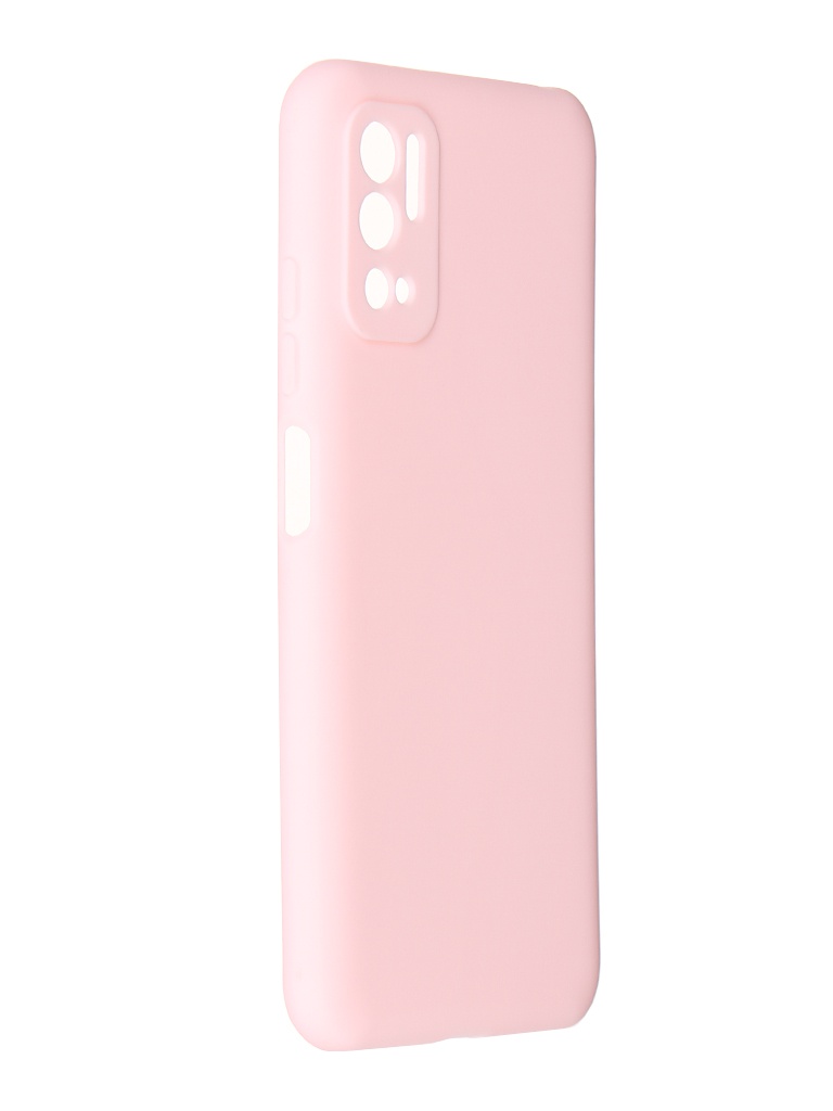 фото Чехол alwio для xiaomi redmi note 10t / note 10 5g silicone soft touch light pink astxrn10tpk