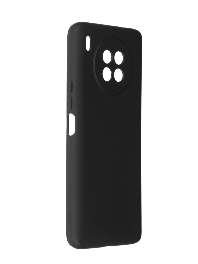 Чехол Alwio для Huawei Nova 8i Silicone Soft Touch Black ASTHN8iBK
