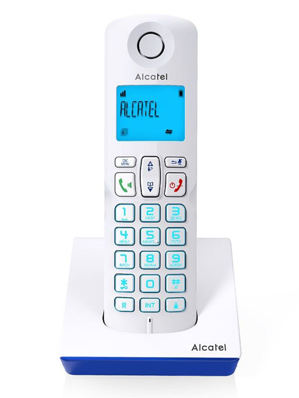 Радиотелефон Alcatel S250 White шредер office kit s250 4x35 white
