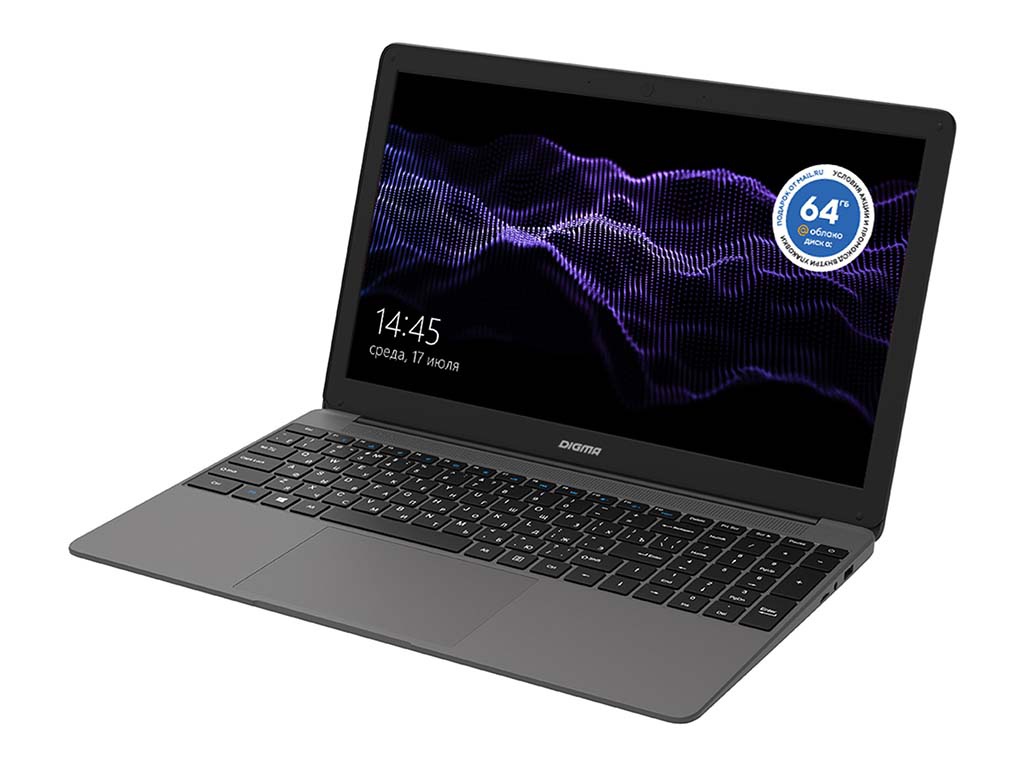 фото Ноутбук digma eve 15 p417 (intel pentium j3710 1.6ghz/4gb/128gb ssd/intel hd graphics 405/wi-fi/bluetooth/cam/2/1920x1080/windows 10 home)