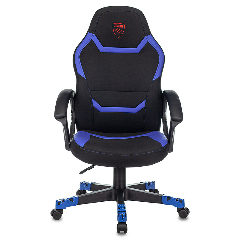 фото Компьютерное кресло zombie 10 black-blue