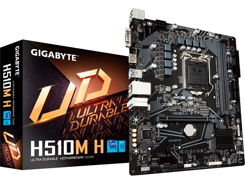 фото Материнская плата gigabyte h510m h