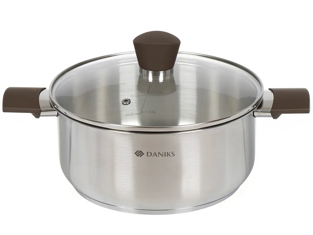 

Кастрюля Daniks Savory SD-A95-22 3.7L 363387, Savory SD-A95-22