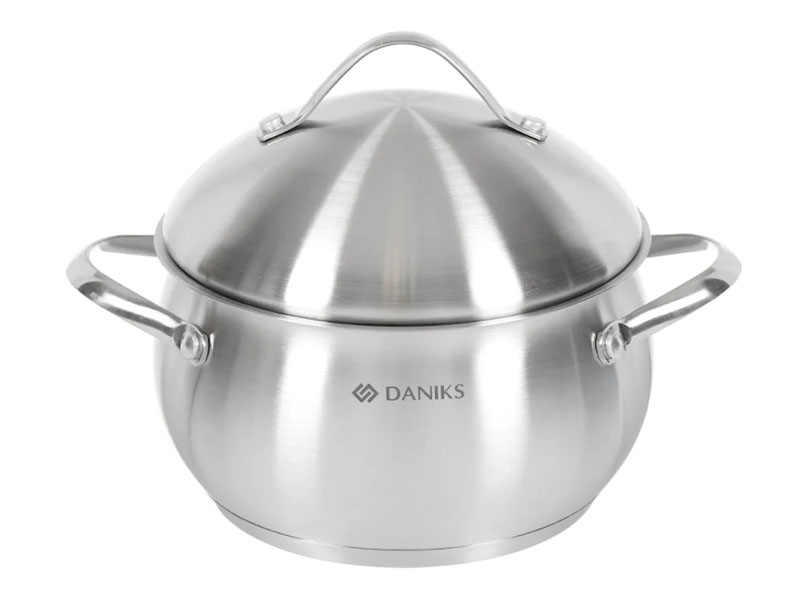 

Кастрюля Daniks Мальта GS-01345KS-20CA 3.9L 355264, GS-01345KS-20CA