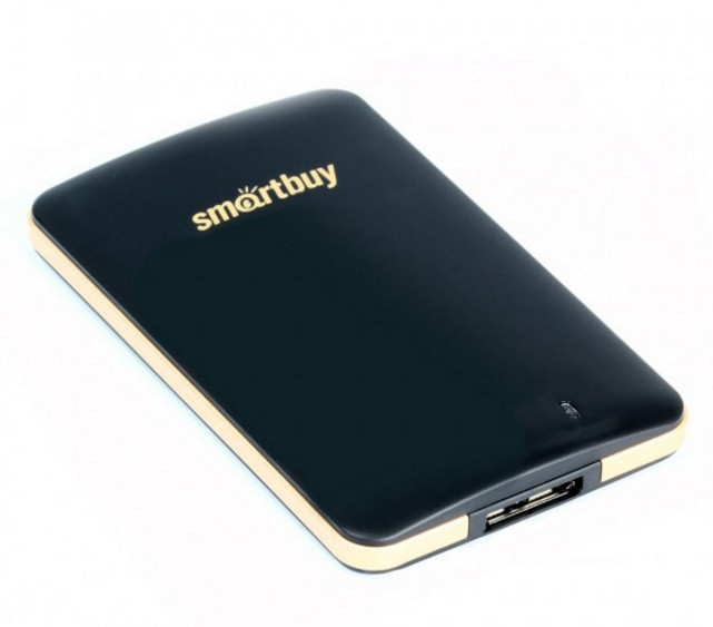 Твердотельный накопитель Smartbuy S3 256Gb USB 3.0 Black SB256GB-S3DB-18SU30 Выгодный набор + серт. 200Р!!! проектор epson eh tw750 v11h980040 выгодный набор серт 200р