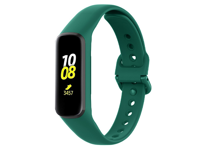 

Aксессуар Ремешок DF для Samsung Galaxy Fit 2 Silicone Green sClassicband-03, Samsung Galaxy Fit 2