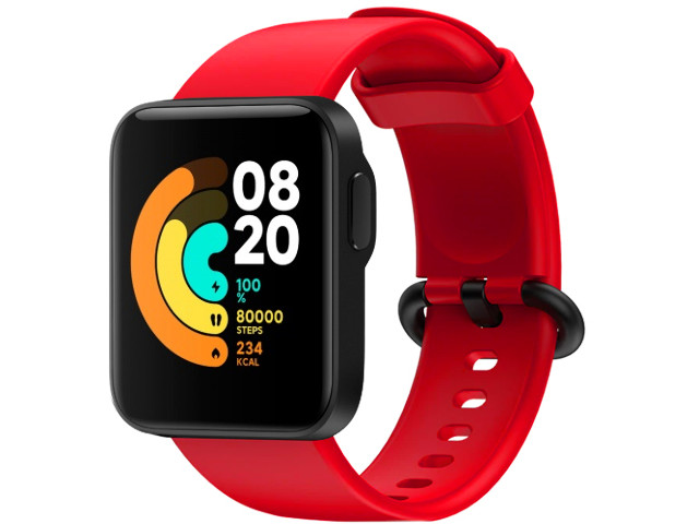 

Аксессуар Ремешок DF для Redmi Watch 2 / 2 Lite Silicone Red xiClassicband-07, Redmi Watch 2 / 2 Lite