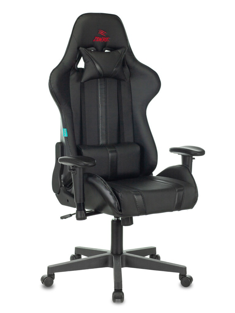 фото Компьютерное кресло zombie viking a4 black 1372900 выгодный набор + серт. 200р!!!