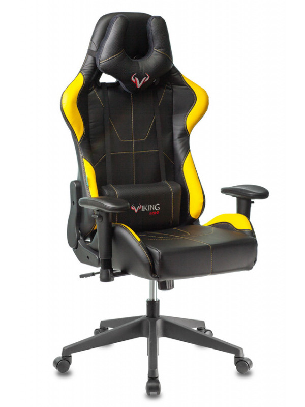 фото Компьютерное кресло zombie viking 5 aero yellow 1359297 выгодный набор + серт. 200р!!!