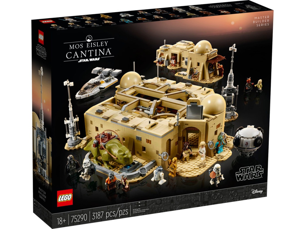 

Lego Star Wars Кантина Мос-Эйсли 3187 дет. 75290, Star Wars