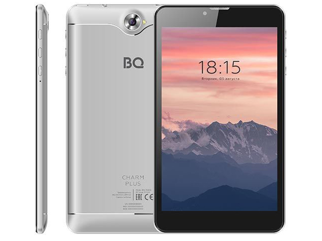 фото Планшет bq 7040g charm plus 7 16gb 3g silver выгодный набор + серт. 200р!!!