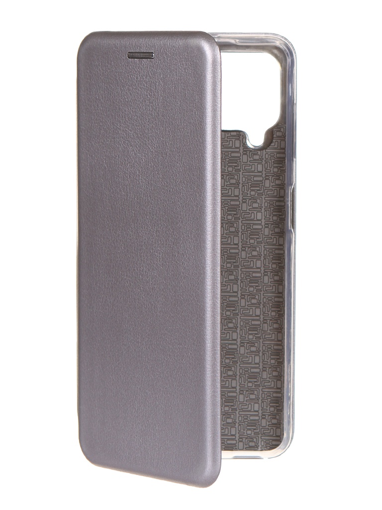  Wellmade  Samsung Galaxy A22 Book Case Silver WM-0042-GY