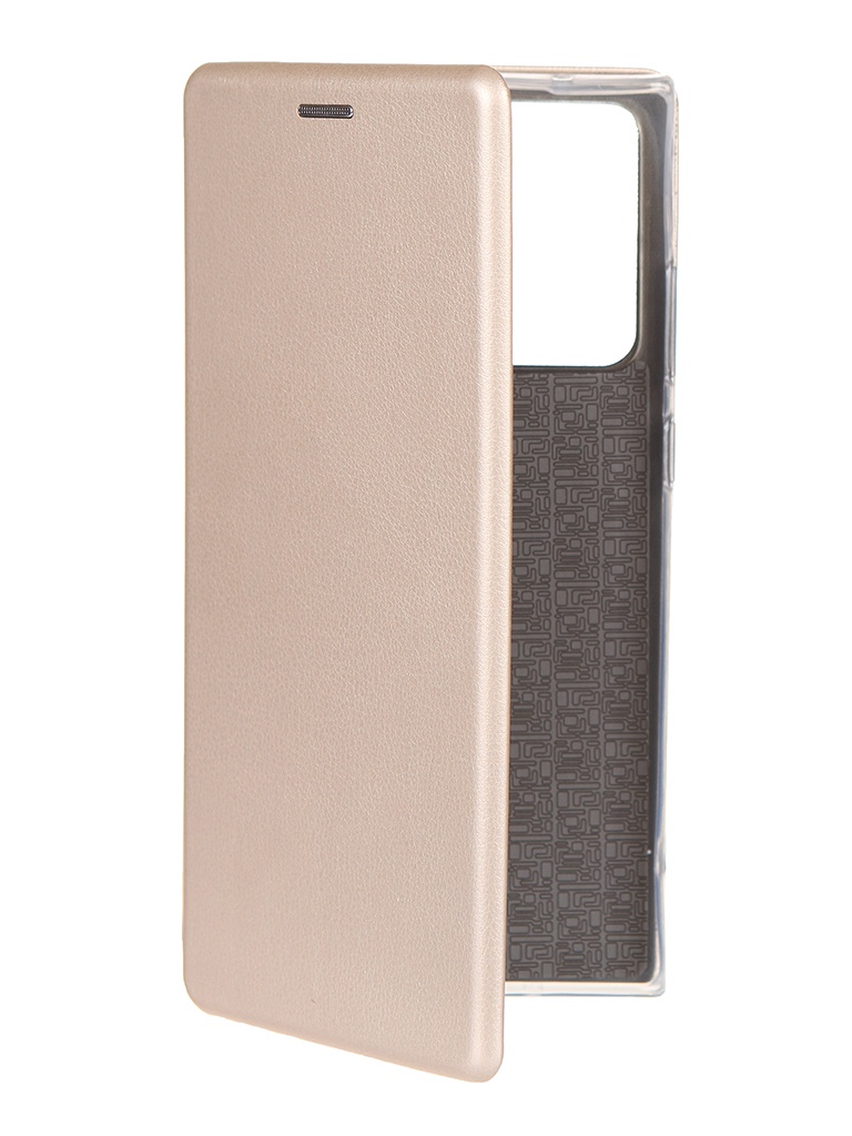 Чехол Wellmade для Samsung Galaxy Note 20 Ultra Book Case Golden WM-0057-GD
