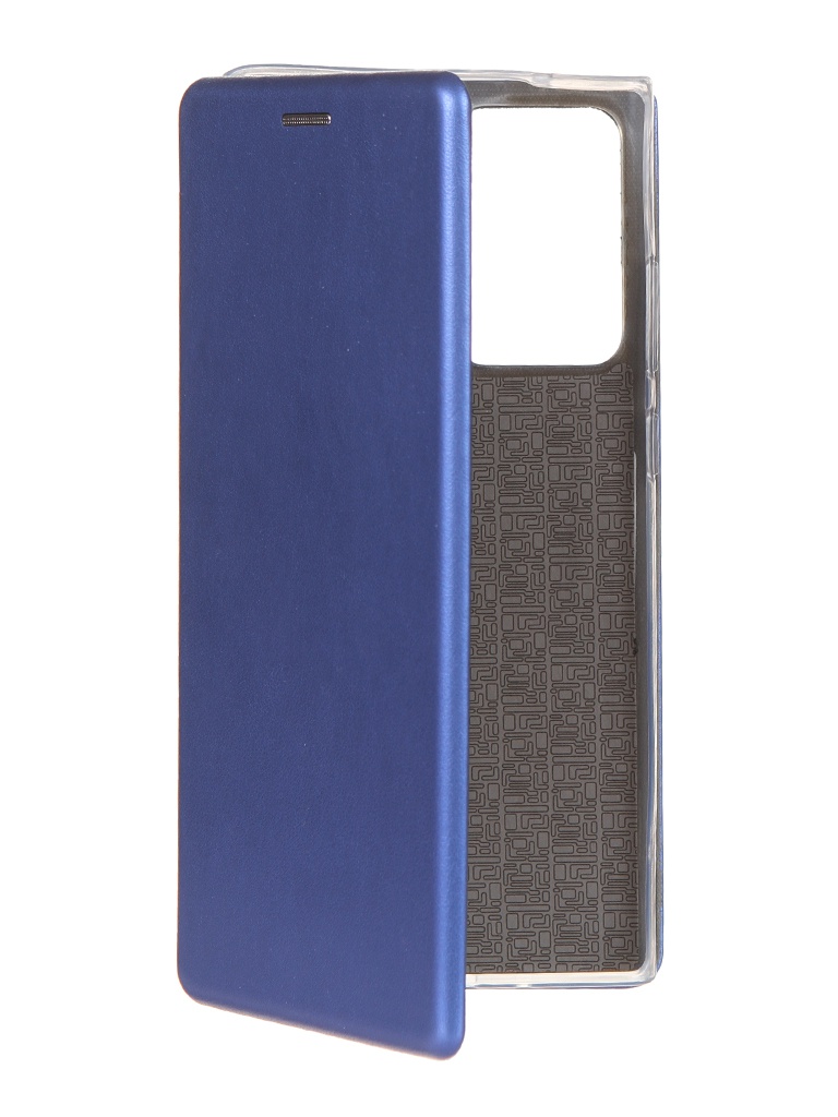 фото Чехол wellmade для samsung galaxy note 20 ultra book case blue wm-0057-bl