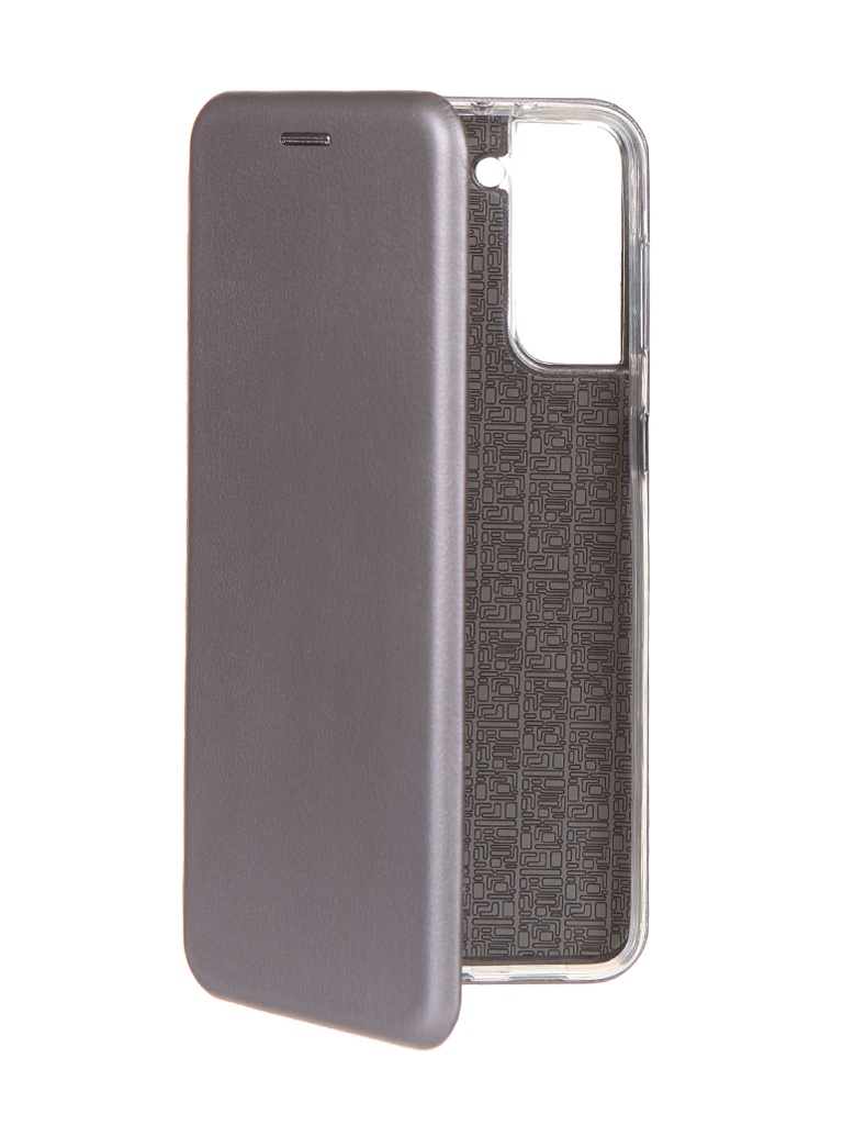 фото Чехол wellmade для samsung galaxy s21 plus book case silver wm-0064-gy