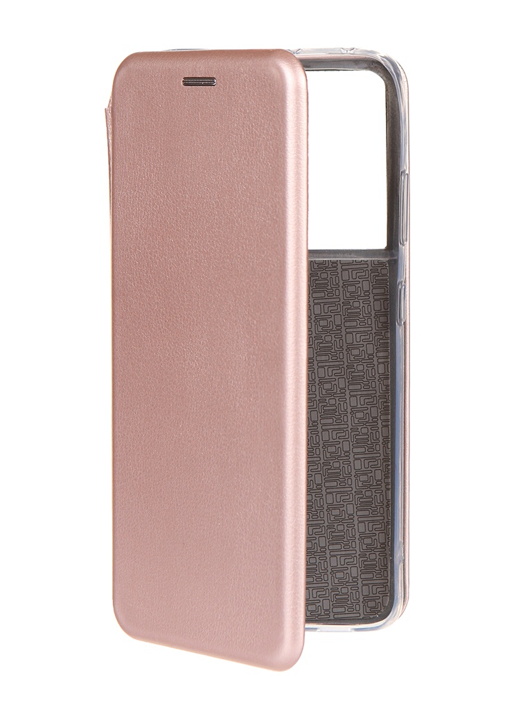 Чехол Wellmade для Samsung Galaxy S21 Ultra Book Case Rose Gold WM-0063-RG