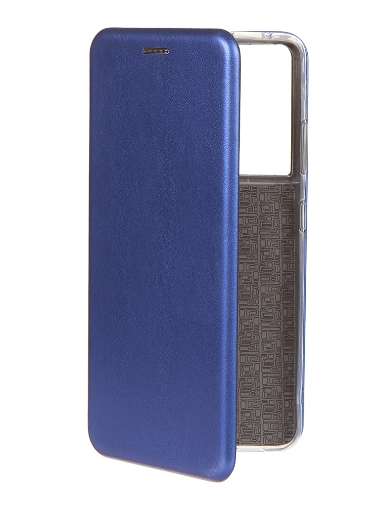 Чехол Wellmade для Samsung Galaxy S21 Ultra Book Case Blue WM-0063-BL