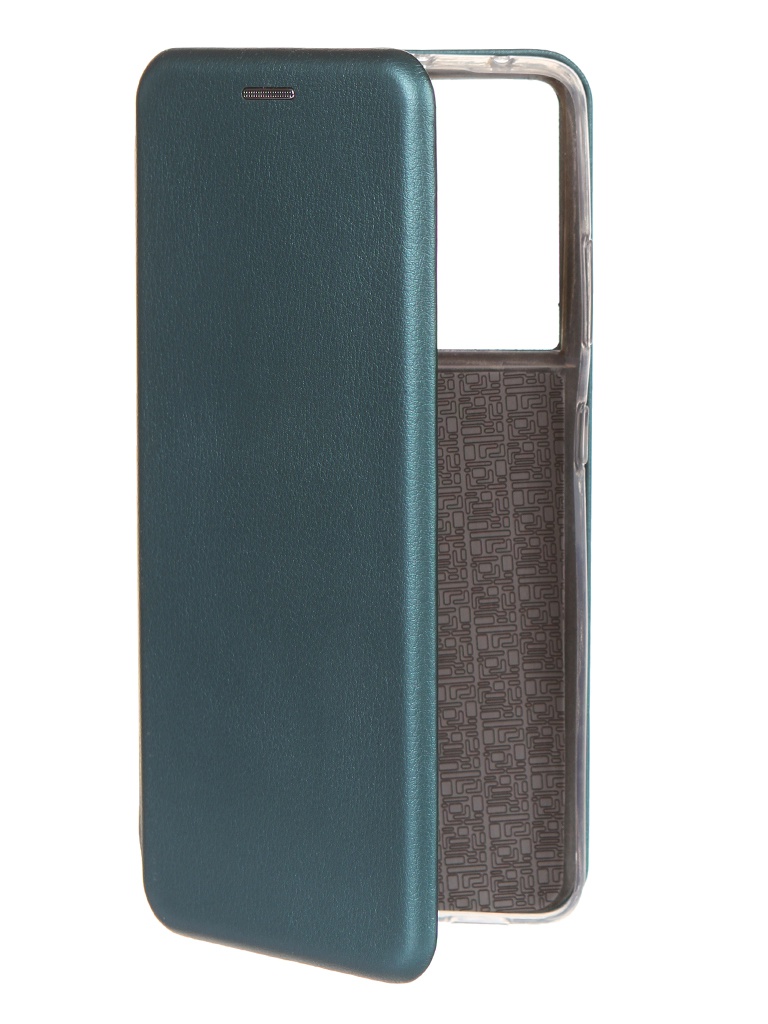 фото Чехол wellmade для samsung galaxy s21 ultra book case dark green wm-0063-gn