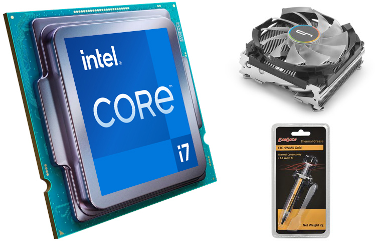 фото Процессор intel core i7-11700f tray (2500mhz/lga1200/l3 16384kb) oem выгодный набор + серт. 200р!!!