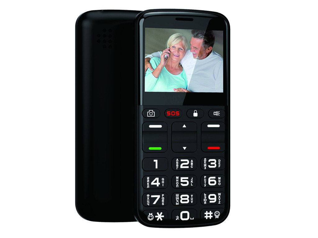 Сотовый телефон Olmio C27 Black Выгодный набор + серт. 200Р!!!