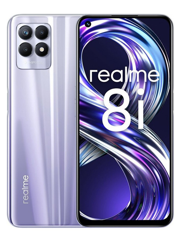 фото Сотовый телефон realme 8i 4/64gb purple выгодный набор + серт. 200р!!!