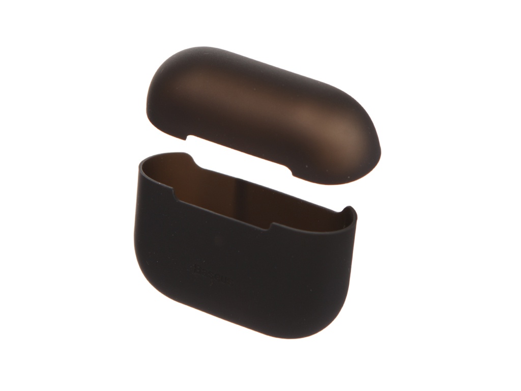 фото Чехол baseus super thin silica gel case black wiappod-cbz01