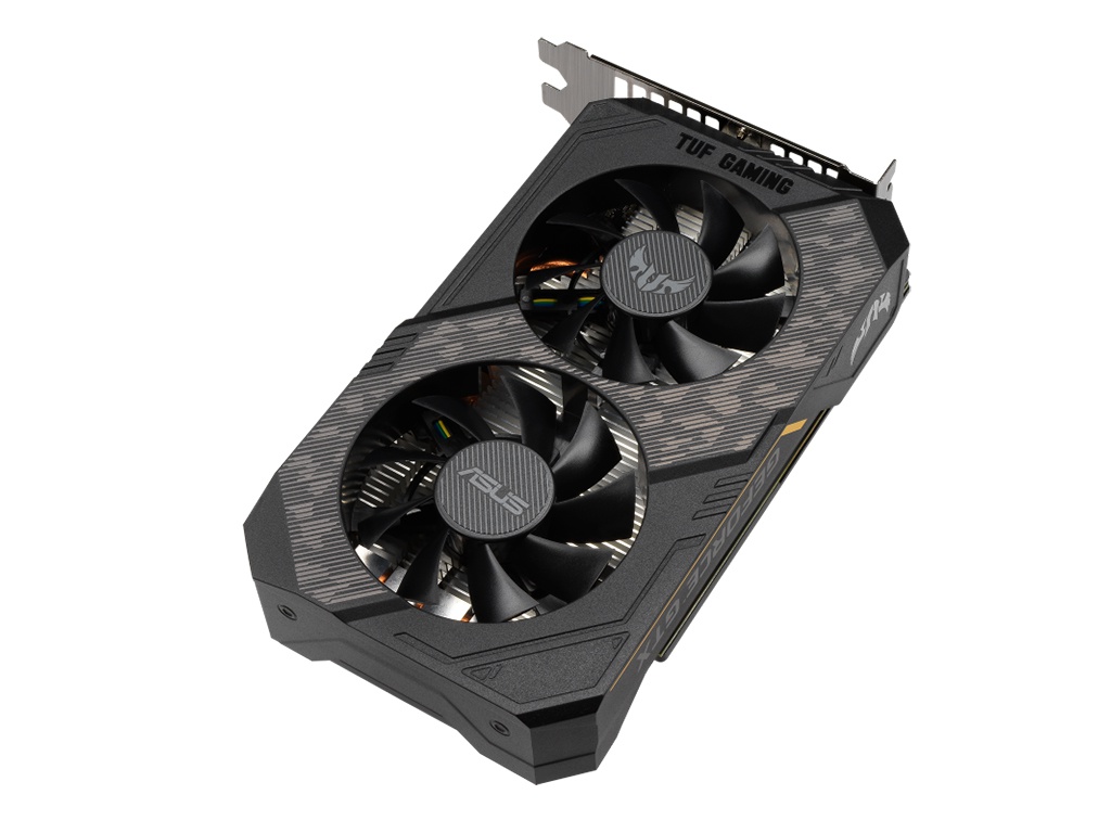 фото Видеокарта asus geforce gtx 1660 ti tuf gaming evo 1800mhz pci-e 3.0 12000mhz 192 bit dvi-d 2xhdmi dp tuf-gtx1660ti-6g-evo-gaming