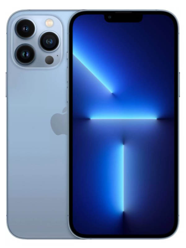 фото Сотовый телефон apple iphone 13 pro max 256gb sierra blue mlmj3ru/a выгодный набор + серт. 200р!!!