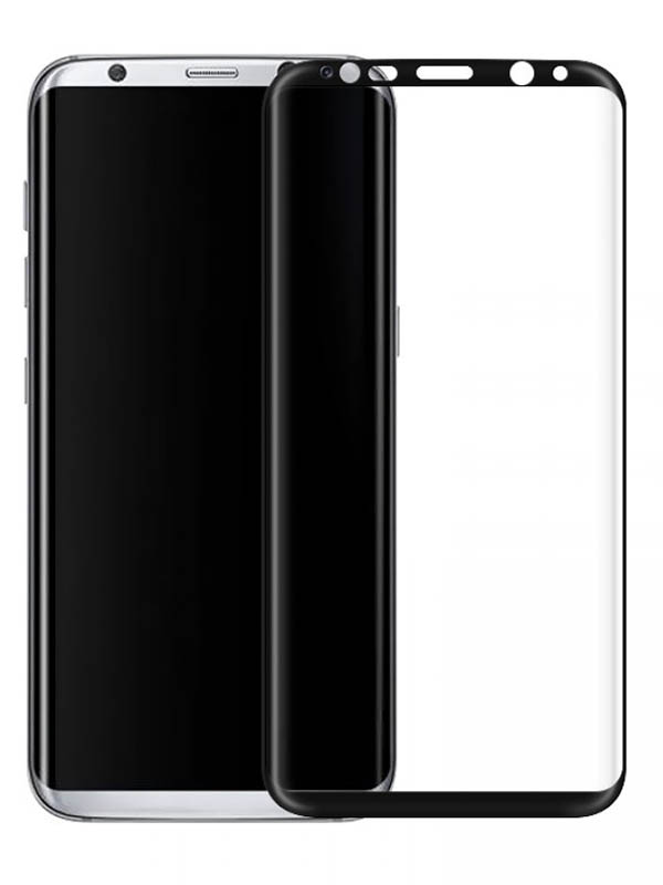 Защитное стекло Zibelino для Samsung Galaxy S8 Plus G955 3D Black Frame ZTG-3D-SAM-S8-PLS-HOL-BLK