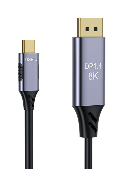 цена Аксессуар KS-is DisplayPort - Type-C 1.4m KS-536