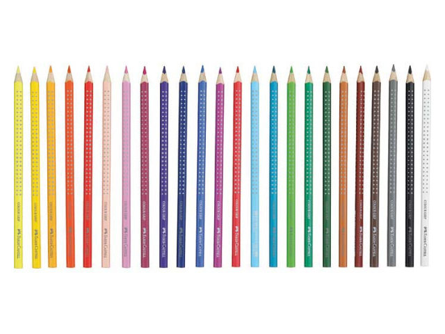 Карандаши цветные Faber-Castell Grip 24 цвета 112424