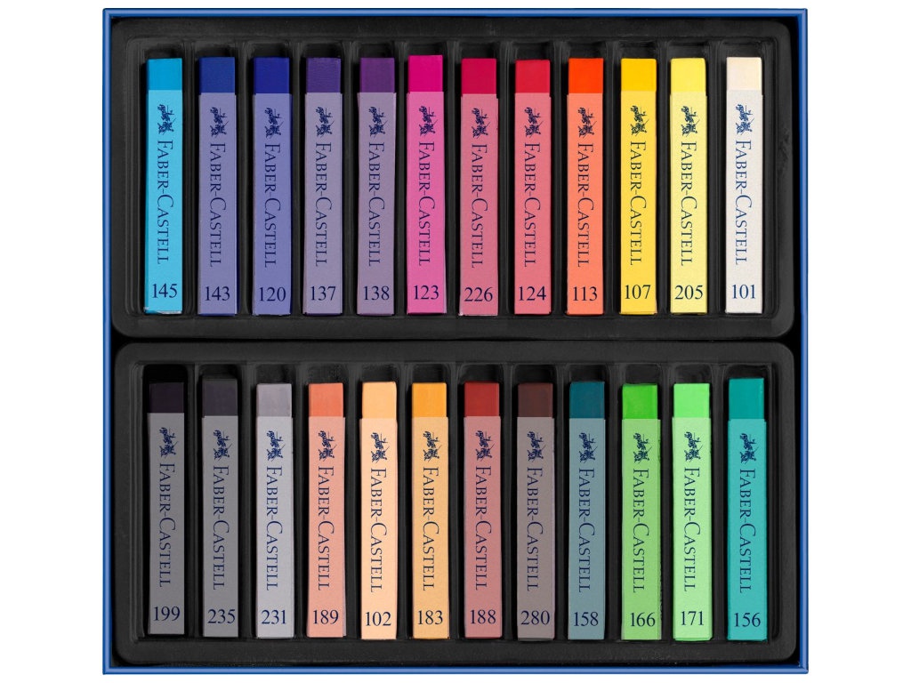 

Пастель Faber-Castell Soft Pastels 24 цвета 128324, 128324