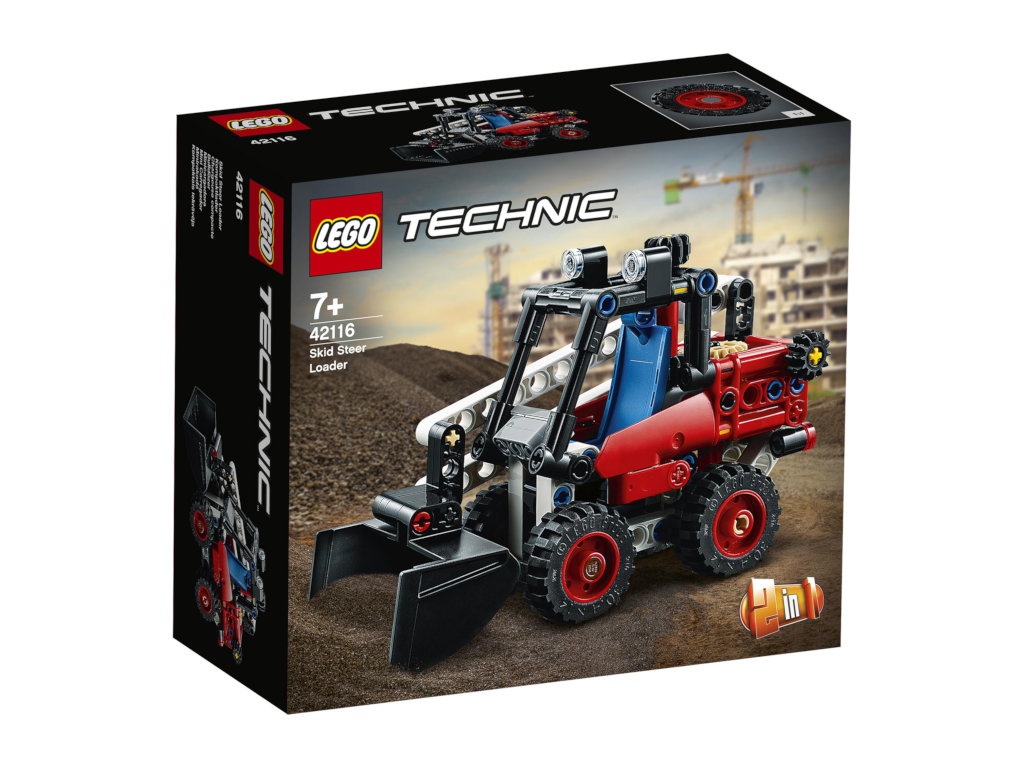 

Конструктор Lego Technic Фронтальный погрузчик 140 дет. 42116, Фронтальный погрузчик