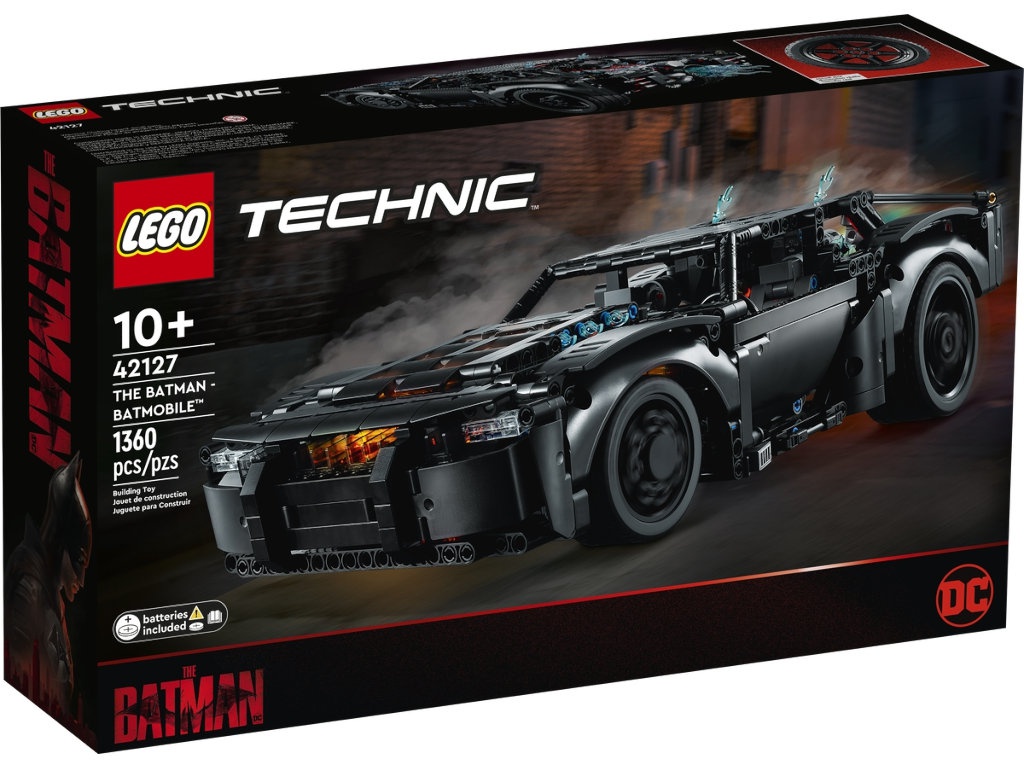 

Конструктор Lego The Batman Batmobile 1360 дет. 42127, Batmobile