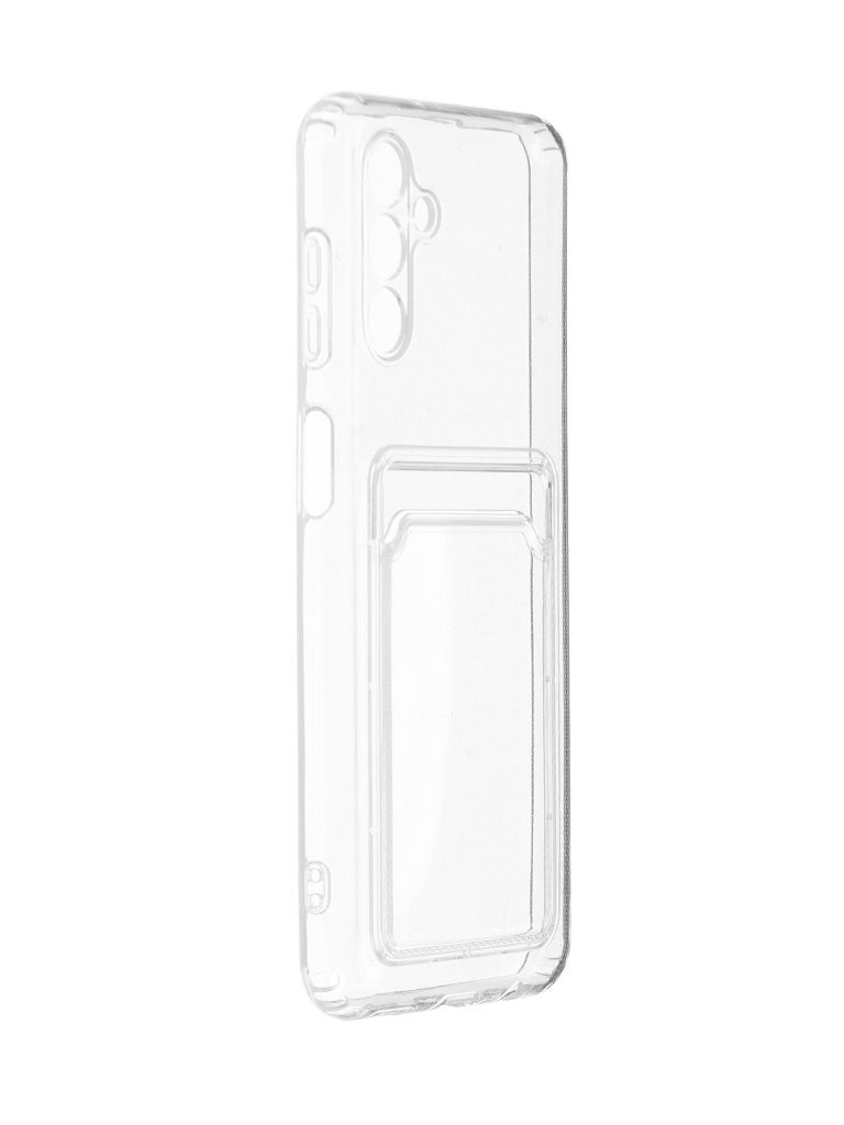 Чехол iBox для Samsung Galaxy A13 5G Crystal с кардхолдером Silicone Transparent УТ000029675