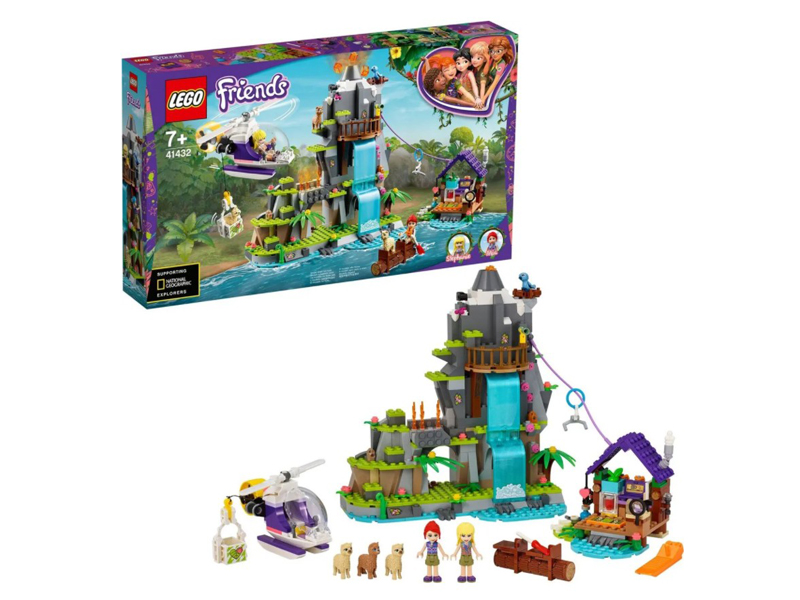 

Lego Friends Джунгли Спасение альпаки в горах 512 дет. 41432, Джунгли Спасение альпаки в горах