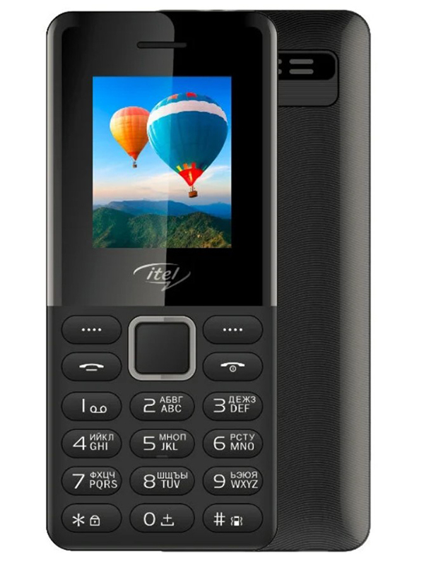 Сотовый телефон Itel IT2163R DS Elegant Black
