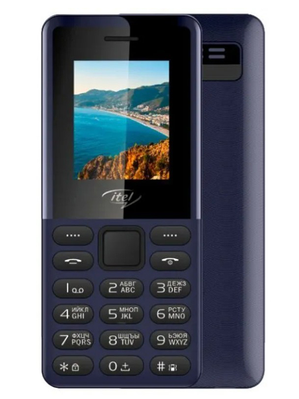 Сотовый телефон Itel IT2163R DS Dark Blue