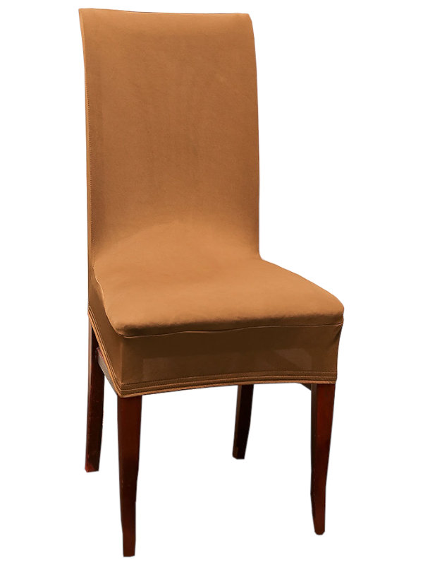 фото Чехол на стул luxalto jersey w003 brown 11385