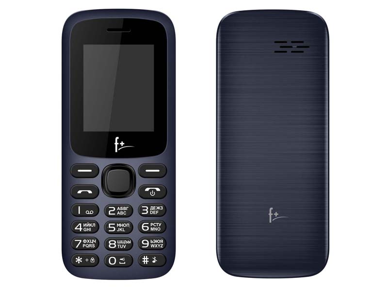 Сотовый телефон F+ F197 Dark Blue цена и фото