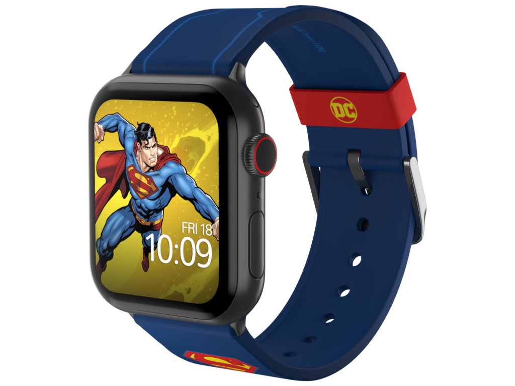 

Аксессуар Ремешок MobyFox для APPLE Watch DC Superman Tactical Blue ST-WNR22DCC2004, APPLE Watch