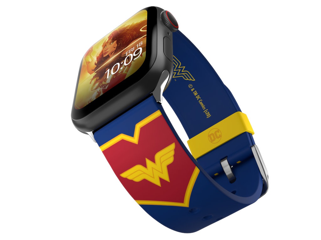 

Аксессуар Ремешок MobyFox для APPLE Watch DC WonderWoman Logo Blue ST-WNR22DCC2010, APPLE Watch