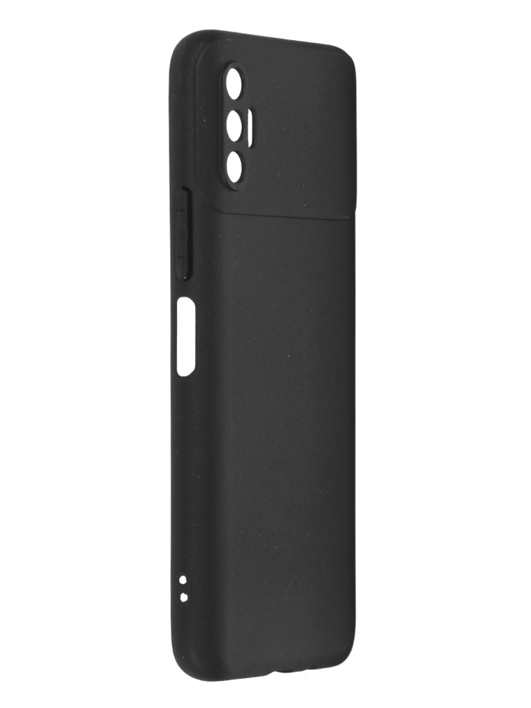 Чехол DF для Tecno Spark 8P Silicone Black tCase-05