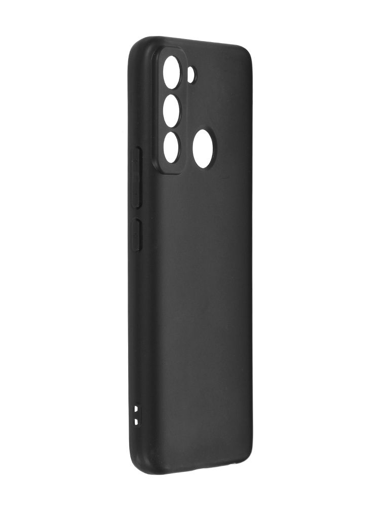 Чехол DF для Tecno Pop 5 LTE Silicone Black tCase-06