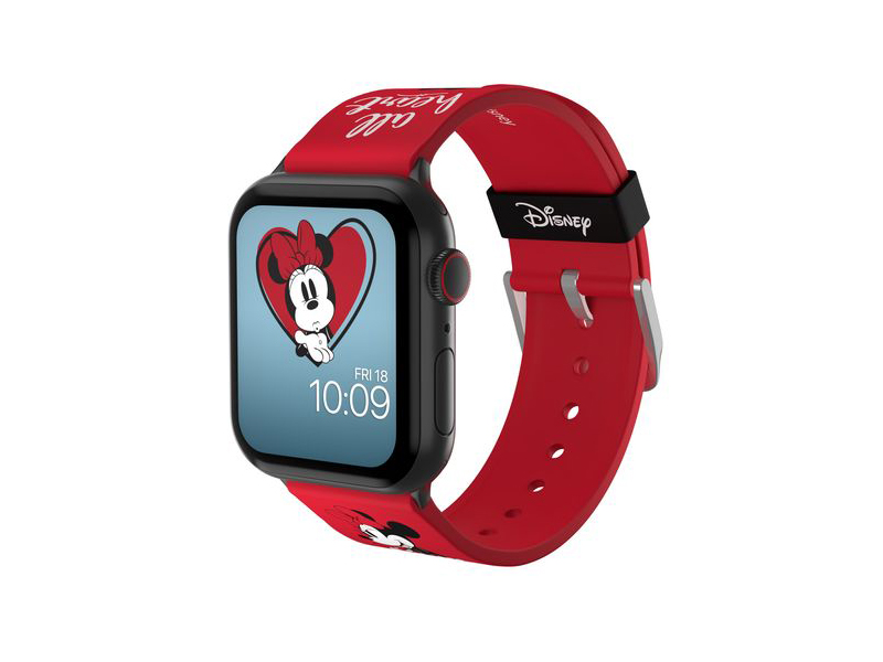 

Аксессуар Ремешок MobyFox для APPLE Watch Mickey Mouse - Classic Heart Red ST-DSY22CLS2102, APPLE Watch