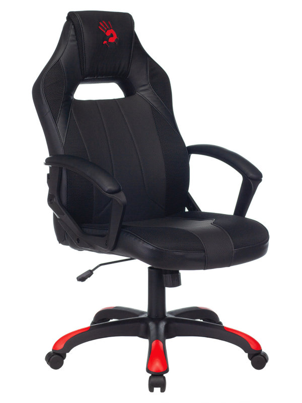 Компьютерное кресло A4Tech Bloody GC-130 игровое кресло a4tech bloody gc 150 черный с подголов крестов пластик макс вес до 120 кг