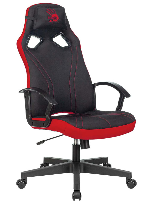 Компьютерное кресло A4Tech Bloody GC-150 игровое кресло a4tech bloody gc 870 черный красный ромбик эко кожа с подголов крестов металл вес до 150 кг