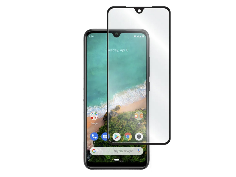 

Защитное стекло LuxCase для Xiaomi Mi A3 0.33mm 2.5D FG Black Frame 78123, Xiaomi Mi A3